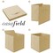 Casafield Set of 12 Collapsible Fabric Cube Storage Bins - Foldable Cloth Baskets for Shelves, Cubby Organizers & More